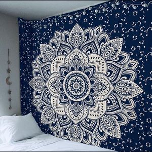 Wall Floral Tapestry 150cm x 150cm (5 ft x 5 ft)